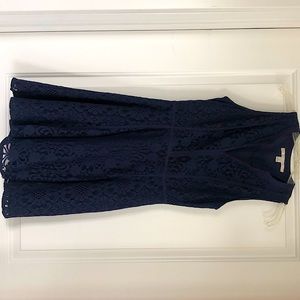 Lauren Conrad Navy dress